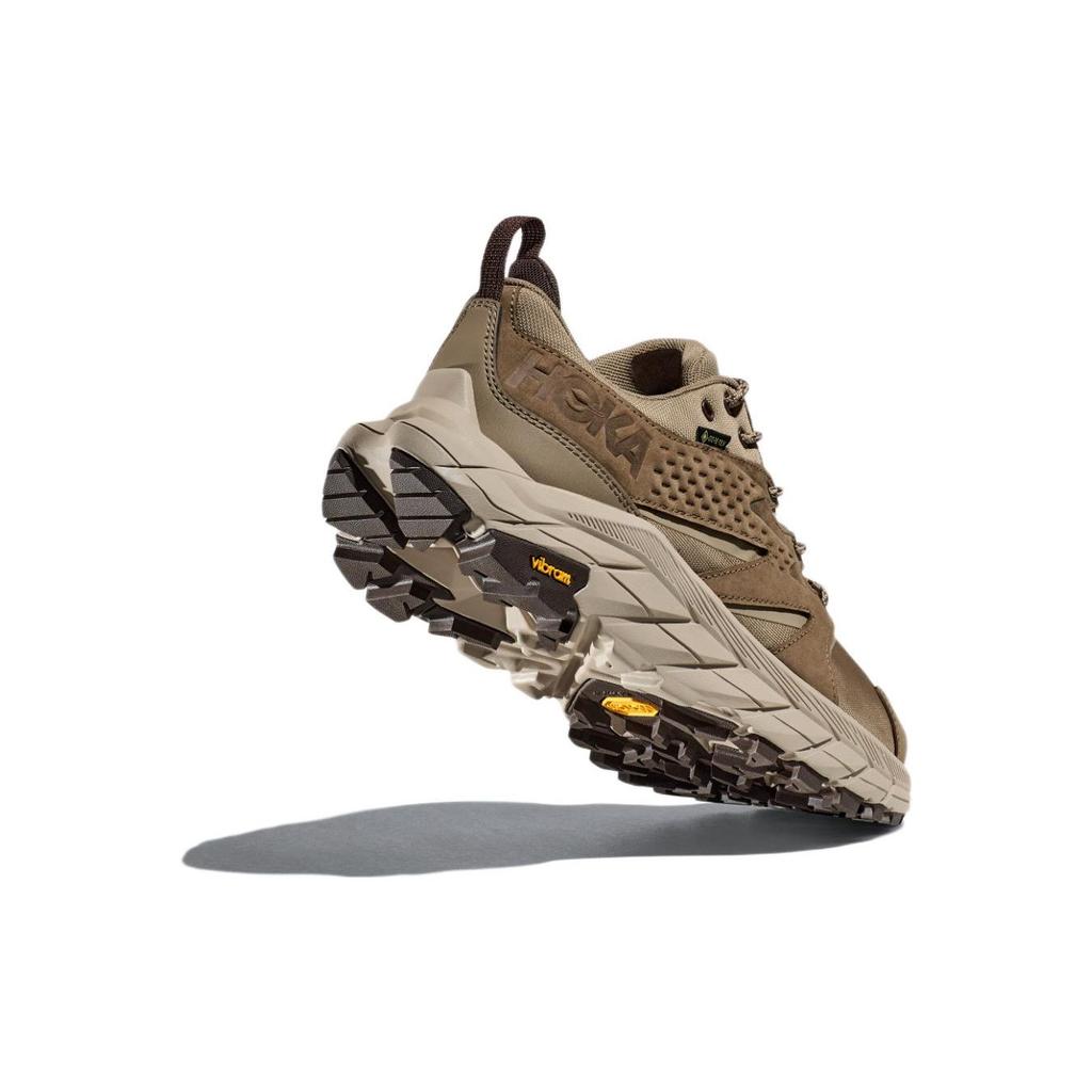 HOKA Anacapa Low GORE-TEX Dune Oxford Tan Men Sneakers Brown 1122017-DOTN