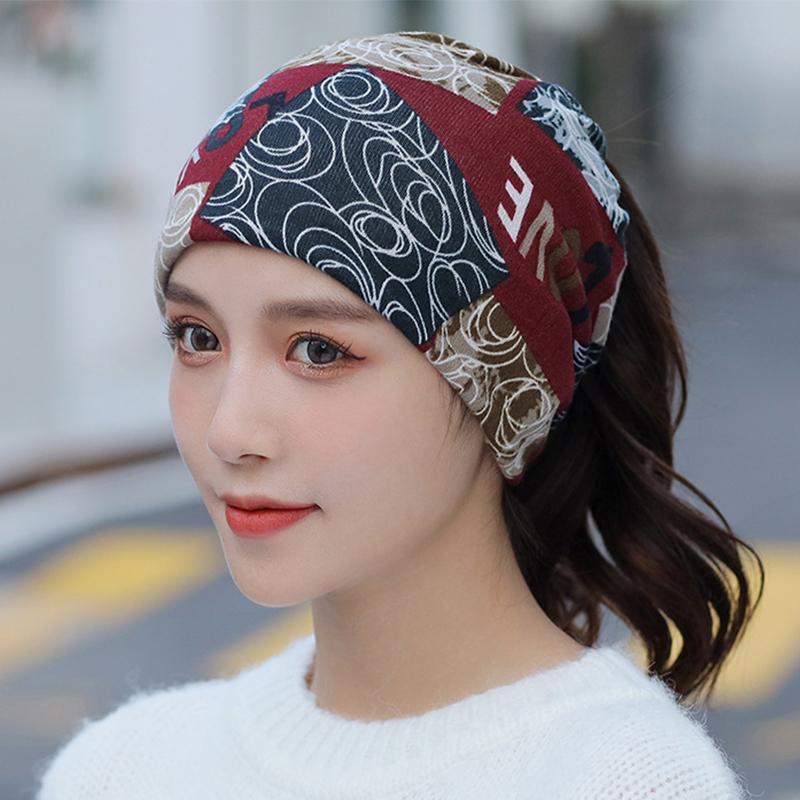 Winter Women Hats Cap Turban Tube Bandana Headband Outdoor Head Face Warmer Collar Headwear Kerchief