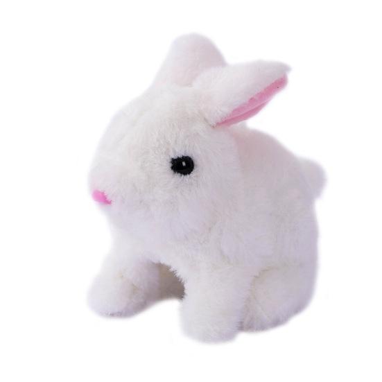Smart Rabbit Doll Barking Decorative Birthday Gift Interesting Electronic Bunny Interactive Toy Kindergarten Supplies