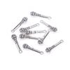 10Pcs Dollhouse Diy Accessories Retro Zinc Alloy Music Microphone Pendant