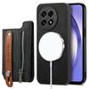 2-в-1 Съемный чехол-кошелек на молнии из кожи с задней крышкой для Oneplus 13R 13 12R Ace 5 Pro 3V Ace3 Nord CE 4 Oneplus13 5G Магнитная крышка для телефона