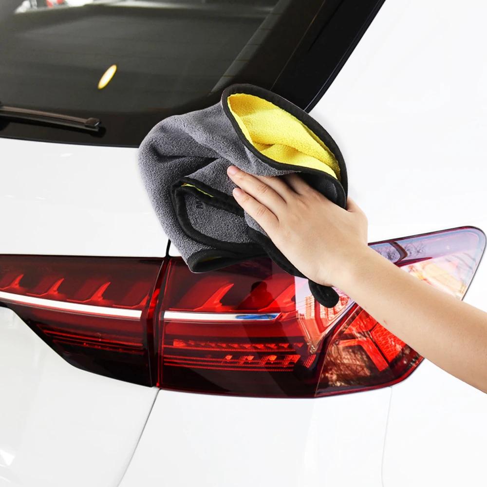BAGC4 Car Sticker 1pc For BMW M Performance E46 E90 E60 F30 E39 F10 E87 Auto Accessories Microfiber Towel Car Wash Cleaning Drying Tow