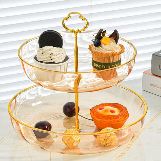 Практичный Легкий Роскошный Хранение Износостойкий Простой Круглый Домашний Поднос Для Фруктов Подставка для Домашних Принадлежностей Подставка для Закусок