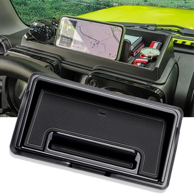 Ящик для хранения на приборной панели для Suzuki Jimny JB64 JB74 2022, лоток, держатель для телефона, органайзер для центральной консоли автомобиля
