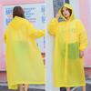 Fashion Top Unisex Waterproof Hooded Drawstring Outdoor Travel Raincoat Jacket Rainwear