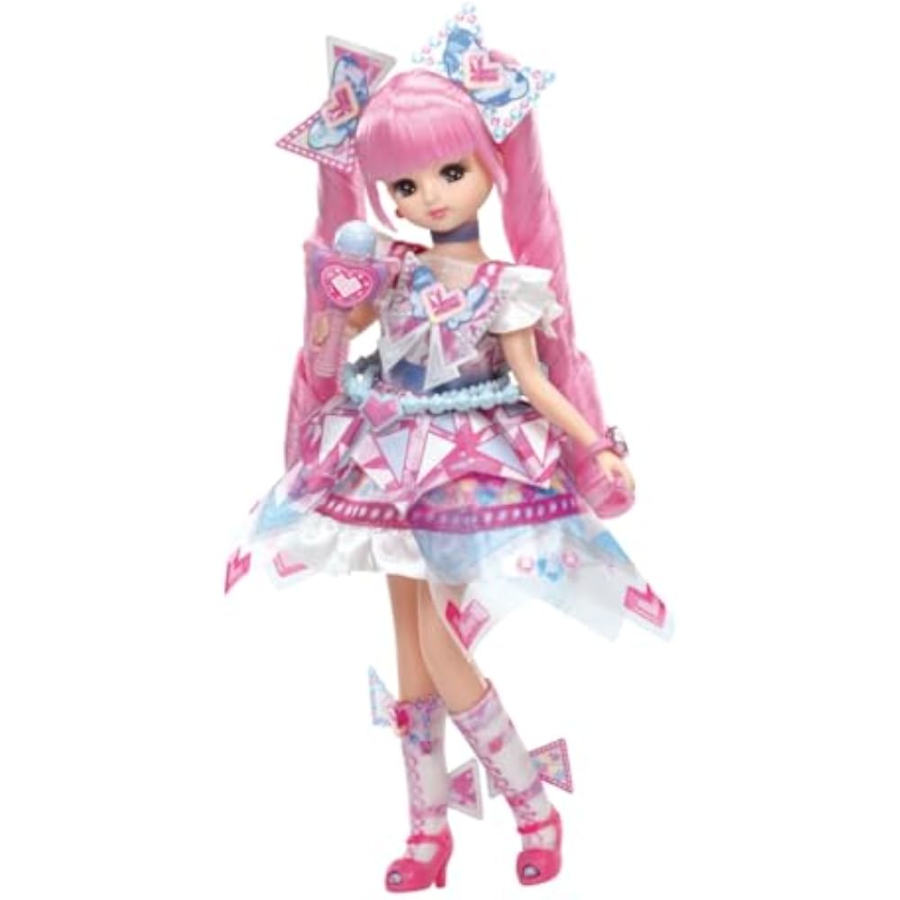 Takara Tomy Кукла Licca-chan Секрет I-Pri Химари x Ликка-чан Дом-игровой центр для переодевания Игрушка 6+ лет