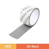 Self-adhesive Mosquito Net Repair Tape for Window, Metal Mesh Tape Seal - 1PC Black 5X200cm