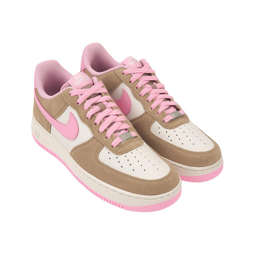 Nike Мужские кроссовки Air Force 1 07 LV8 Hemp Pink Бежевый Фантомный Средне-Мягко-Розовый FQ8714-202