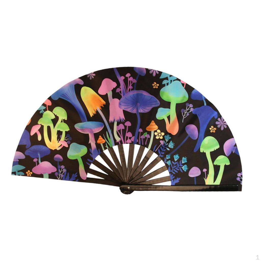 Bamboo Frame Folding Fan for Dance Events And Festivals