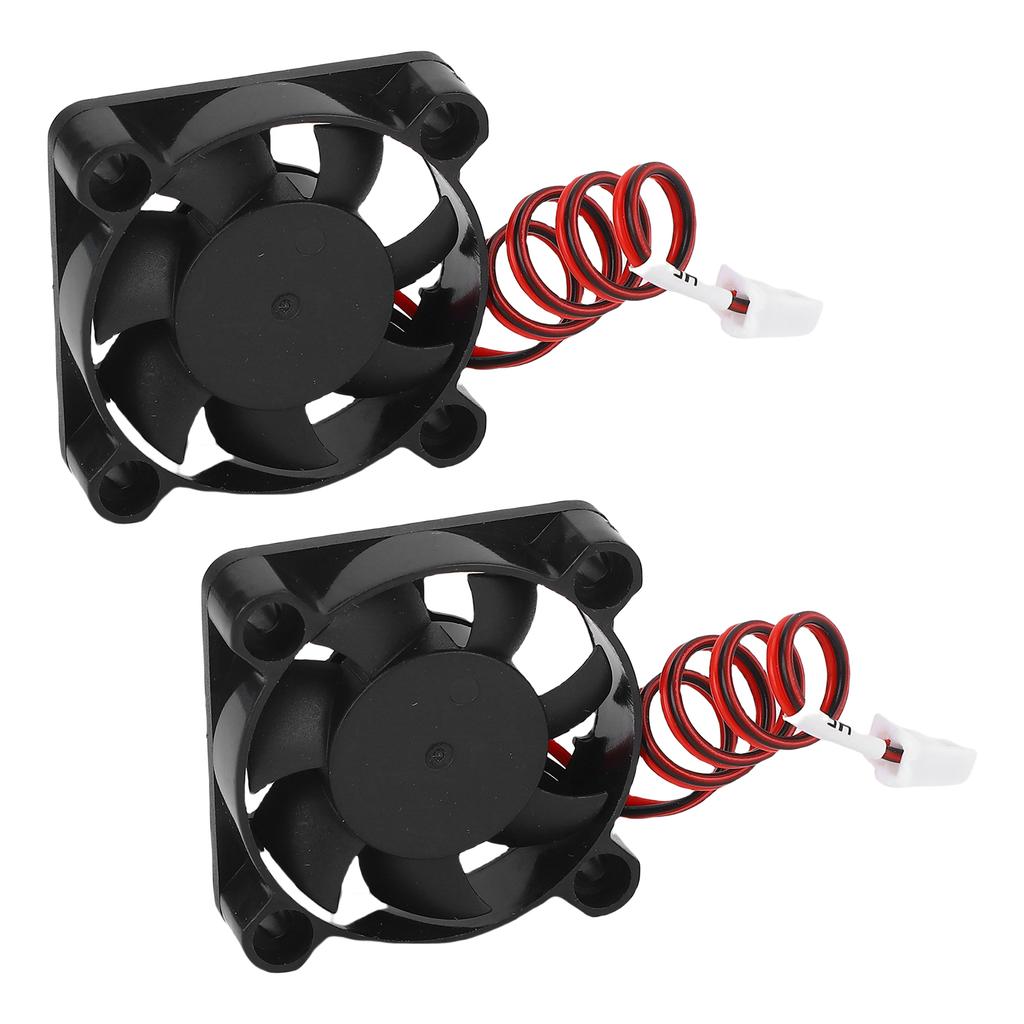 2 Pcs Hot End Cooling Fan 24V Double Ball Bearing 5500RPM High Speed Extruder Hot End Fan for SV08