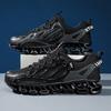 Новые спортивные туфли Four Seasons Flying Woven Low Top Color Blocking, модные повседневные туфли на шнуровке Blade