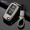 Для Vw Volkswagen Mk4 Bora Golf 4 5 6 Jetta Passat Polo Touran Skoda Octavia Seat ТПУ Чехол для автомобильного ключа Автоаксессуары 2 Кнопки