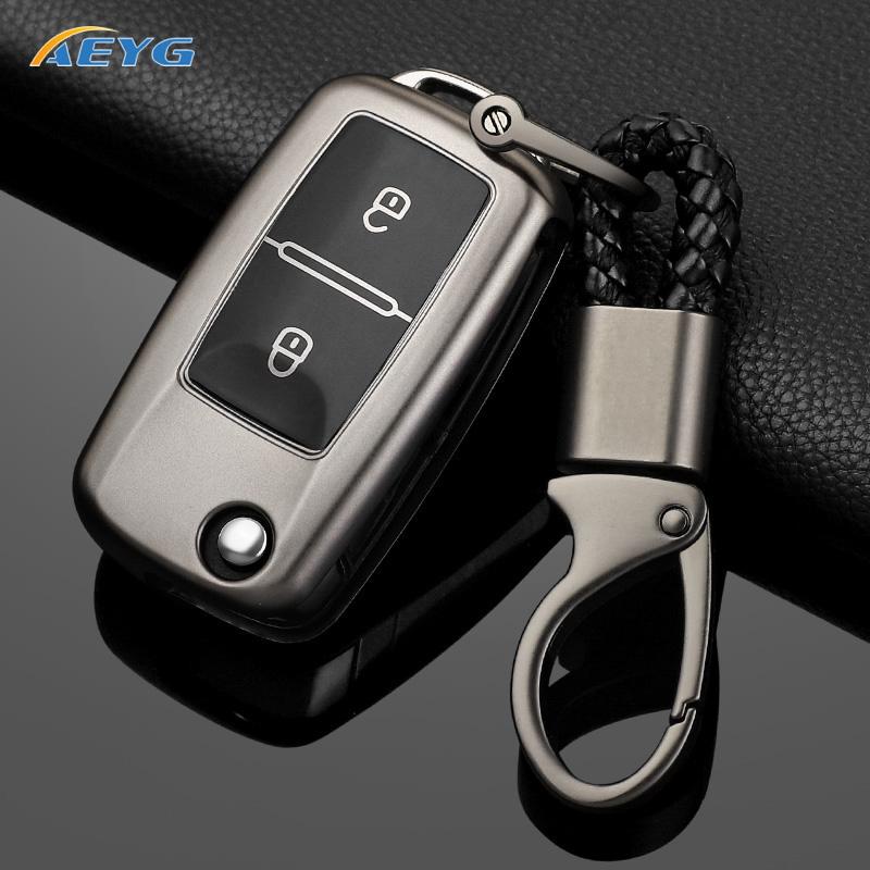 Для Vw Volkswagen Mk4 Bora Golf 4 5 6 Jetta Passat Polo Touran Skoda Octavia Seat ТПУ Чехол для автомобильного ключа Автоаксессуары 2 Кнопки