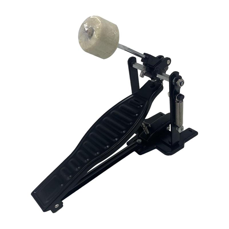 Heavy Duty Bass Drum Pedal Non-slip Adjustable Stroke Drum Kick Pedal Drum Kit Hardware for Beginners