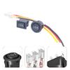 3 Position Rocker Switch ON-OFF-ON 12V/24V 20A Waterproof 3 Pin LED Rocker Switch for Auto Motorcycle Marine Boat Modification Switches4