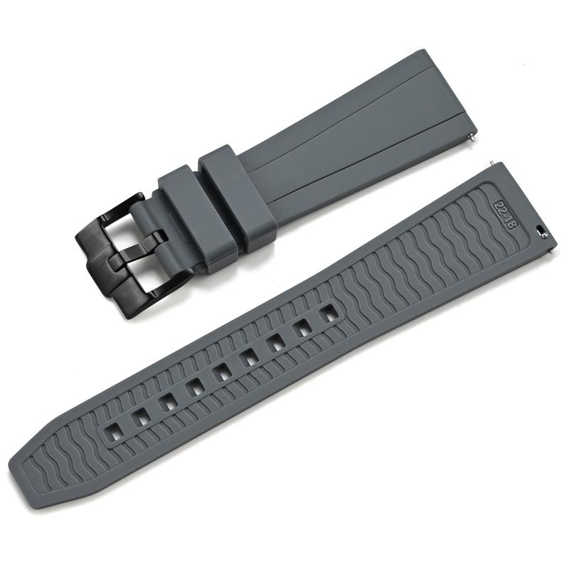 Новейший силиконовый ремешок для часов Samsung Ultra Omega Seiko PROSPEX Panerai 20 мм 22 мм 24 мм быстросъемный резиновый ремешок для часов