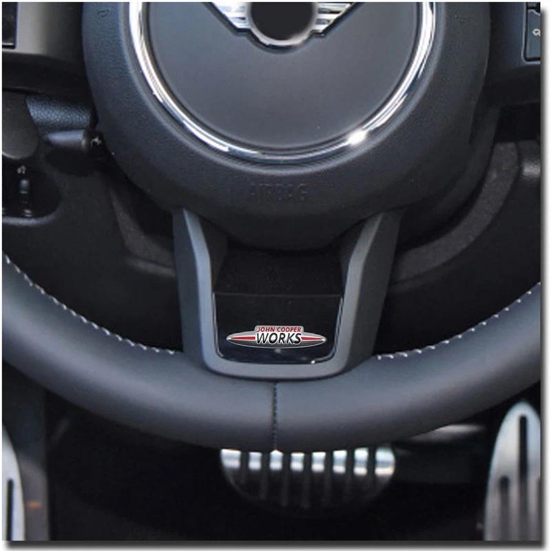 Алюминиевый Значок JOHN COOPER WORKS Эмблема Декор для Автомобиля Наклейка Для MINI F54 F53 F57 F58 R50 R52 R57 R58 R60 R61 Аксессуары