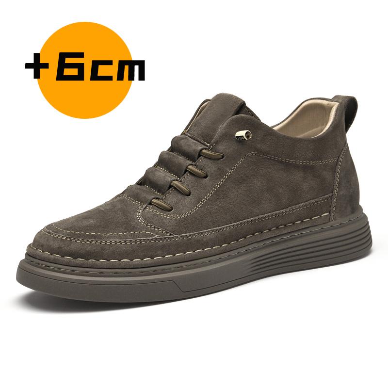 Туфли из коровьей замши, деловые, мужские, повседневные, для отдыха, в британском стиле, обувь для прогулок, люксовые брендовые мужские кроссовки