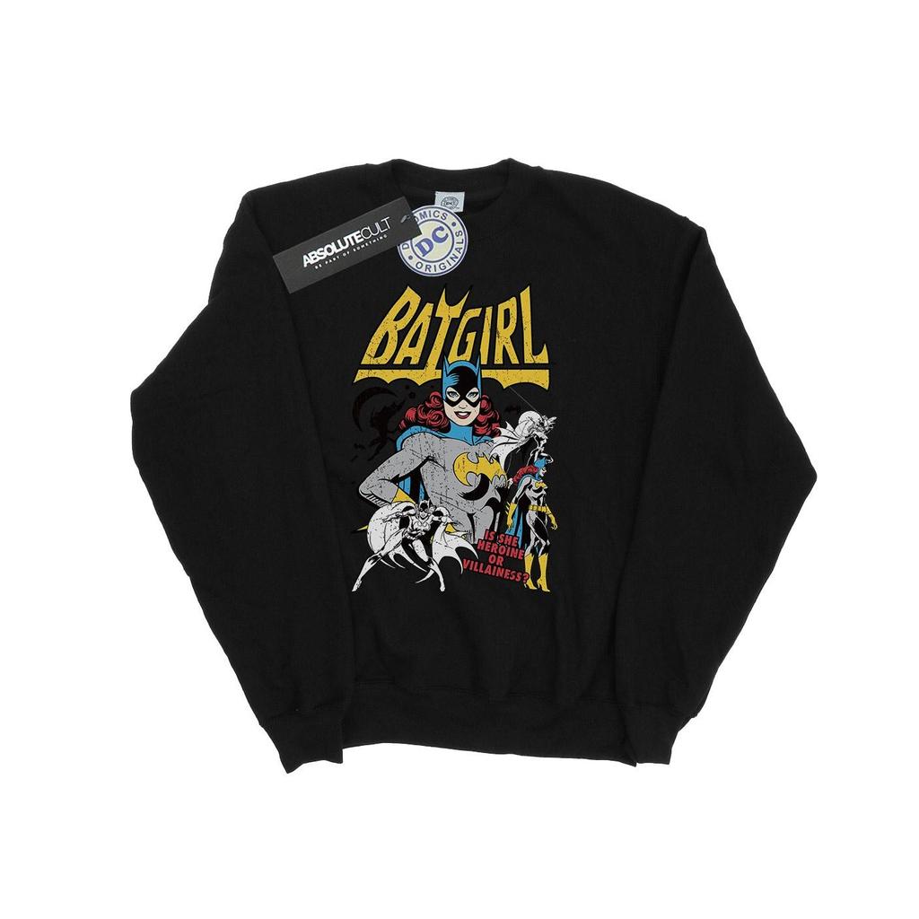DC Comics Boys Batgirl Heroine or Villainess Sweatshirt