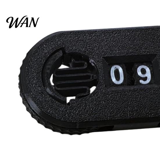 Number Wheel Lock Life Counter, 3D Printed Digital with Elastic Buckle, Two-Digit Health Stylish Storage Box Tracker Counter for Privacy Protection