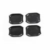 For Jeep   Gladiator JT Carbon Fiber Car Door Handle Bowl Cover Trim 4P
