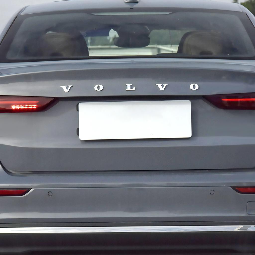 for Volvo Rdesign T2 T3 T4 T5 T6 T7 T8 S90 XC90 S60 XC40 S90 S80L XC40 ABS 3D Badge Letters Car Trunk Badge Sticker Accessory