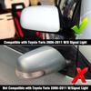 2PCS Compatible with Toyota Yaris Side 2006 2007 2008 2009 2010 2011, Driver and Passenger for Toyota Yaris Rearview Mirror Cap