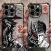 Горячий Аниме B-BerserkS Крутой Телефонный Чехол С Покрытием Для Xiaomi Redmi 15 A3 15C 14C 13C K50 A1 Note 15 14 13 12 Pro Plus 4G 5G Защита от Падения