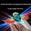 Cute Simulation Flying Bird Car Decoration Stickers for Engine Hood, Roof, Rearview Mirror, Trunk Lid, SUV Exterior Decoration