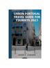 Книга Lisbon Portugal Travel Guide for Tourists 2023