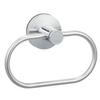 Amazing Suction Cup Stainless Steel Towel Ring Load Suitable for Rough Walls Strong Adhesion Gel Fall Prevention Function (1kg Capacity)