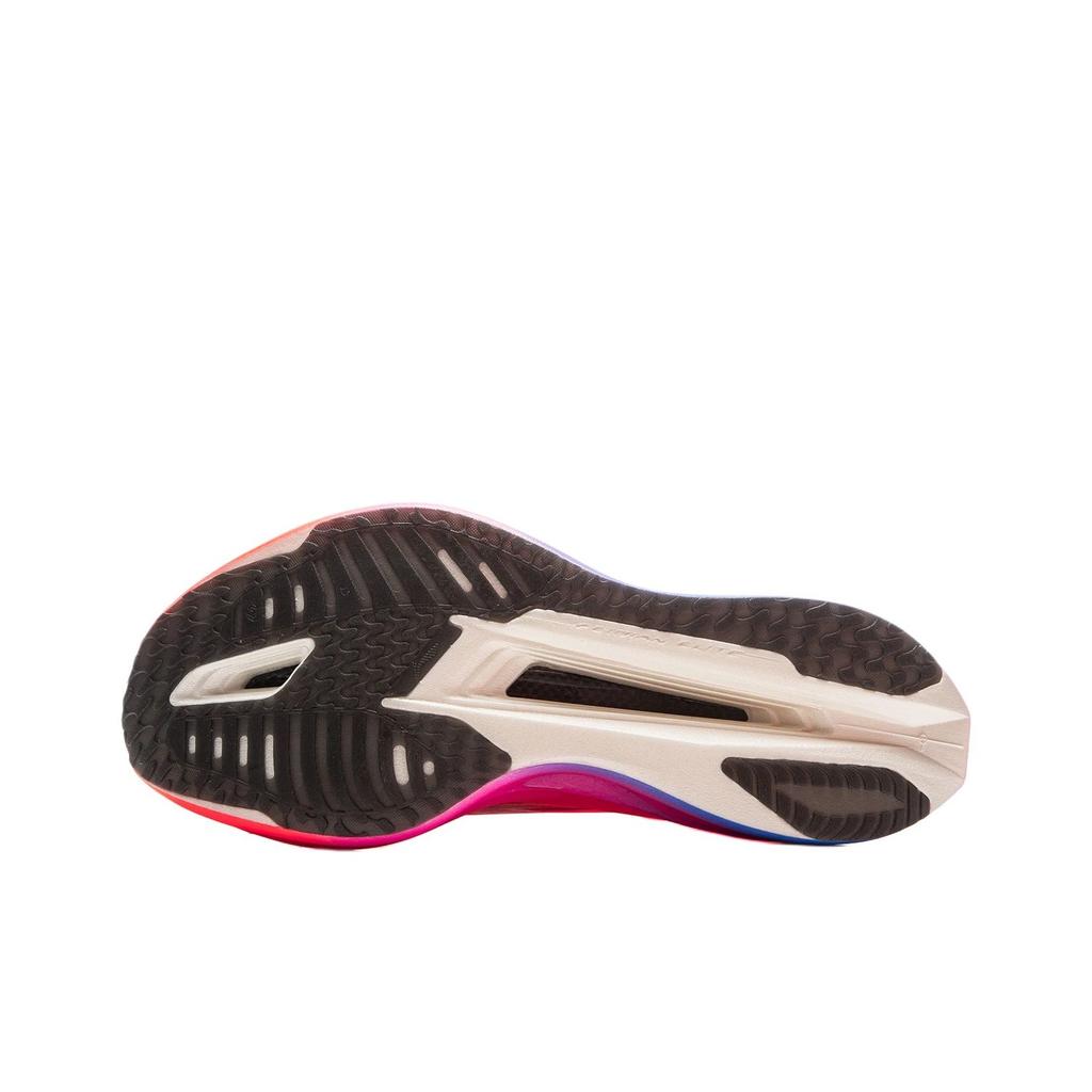 Li Ning Feidian 5 Elite Сверхлегкая технология Карбоновая пластина Кроссовки для бега Унисекс Кроссовки для бега Флуоресцентный-пламенно-оранжевый ARMV003-25