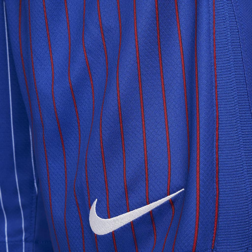Nike FFF 2024 Стадион Выездные Футбольные Штаны Мужские Ярко-синие FJ4294-452