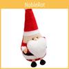 Christmas Plush Santa Toy With Super Soft Short Pile For Holiday Gift Decoration