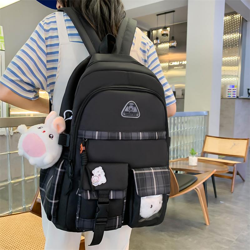 Набор школьных сумок. Студенческий рюкзак. Многосекционный рюкзак.