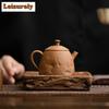130 мл Чайник из керамики ручной работы, покрытый глазурью, Креативный заварочный чайник, Чайник для заваривания чая, Чайник с отверстием-шариком, Принадлежности для чайного набора, Украшения