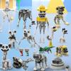 Horror Game Zoonomaly Action Figure Building Blocks Kit Anime Figure Cat Panda Elephant Koala Monkey Monster Toys Gift for Kid