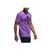 Adidas Мужская баскетбольная футболка X Marvel Avengers Damian Lillard Black Panther, фиолетовые FI6370
