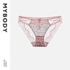 Mybody Women's Seamless Leopard Print Low-Rise Briefs