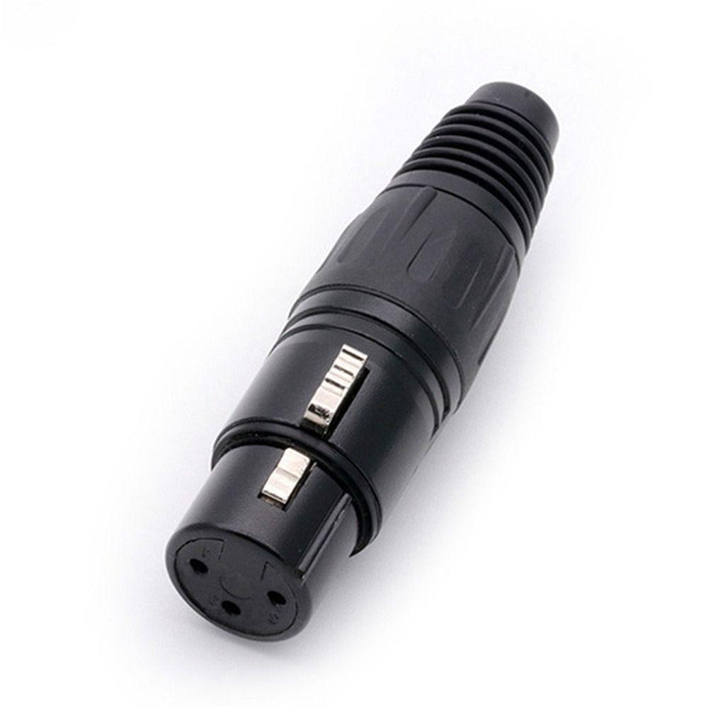 Snake Plug Male Female 3 Pin XLR Plug Разъем микрофонного кабеля Разъем XLR для провода Разъемы микрофона
