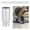 Mountain Bike Bicycle Quick Release Bulb Lamp Expansion Bracket Spike Wheel Hub Shaft Silver