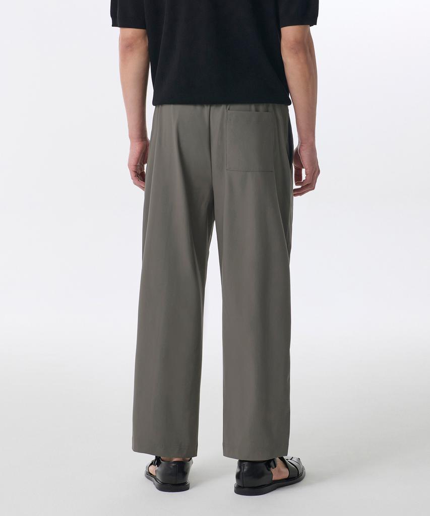 MUSINSA STANDARD Cooling Loose Tapered Elastic Waist Pants [Khaki Gray]