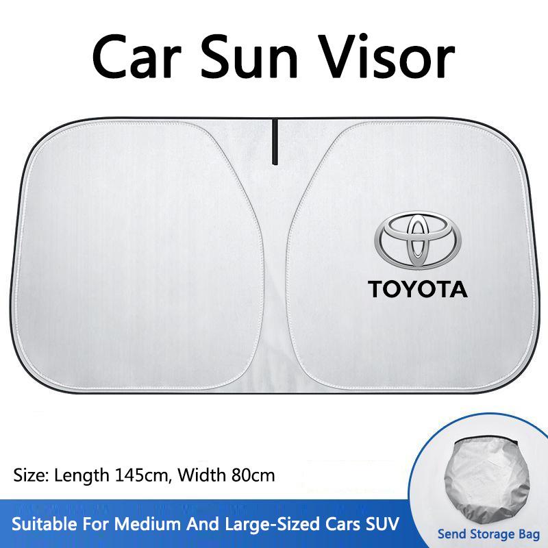 YQMN5 Car UV Protection Privacy Front Rear Side Windshield Window Sunshade For Toyota Corolla Camry RAV4 Yaris Vios Hilux Prius CHR