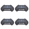 4 Sets Solar Wall Light Waterproof Multifunctional LED Solar Wall Light for Patio Yard Garden
