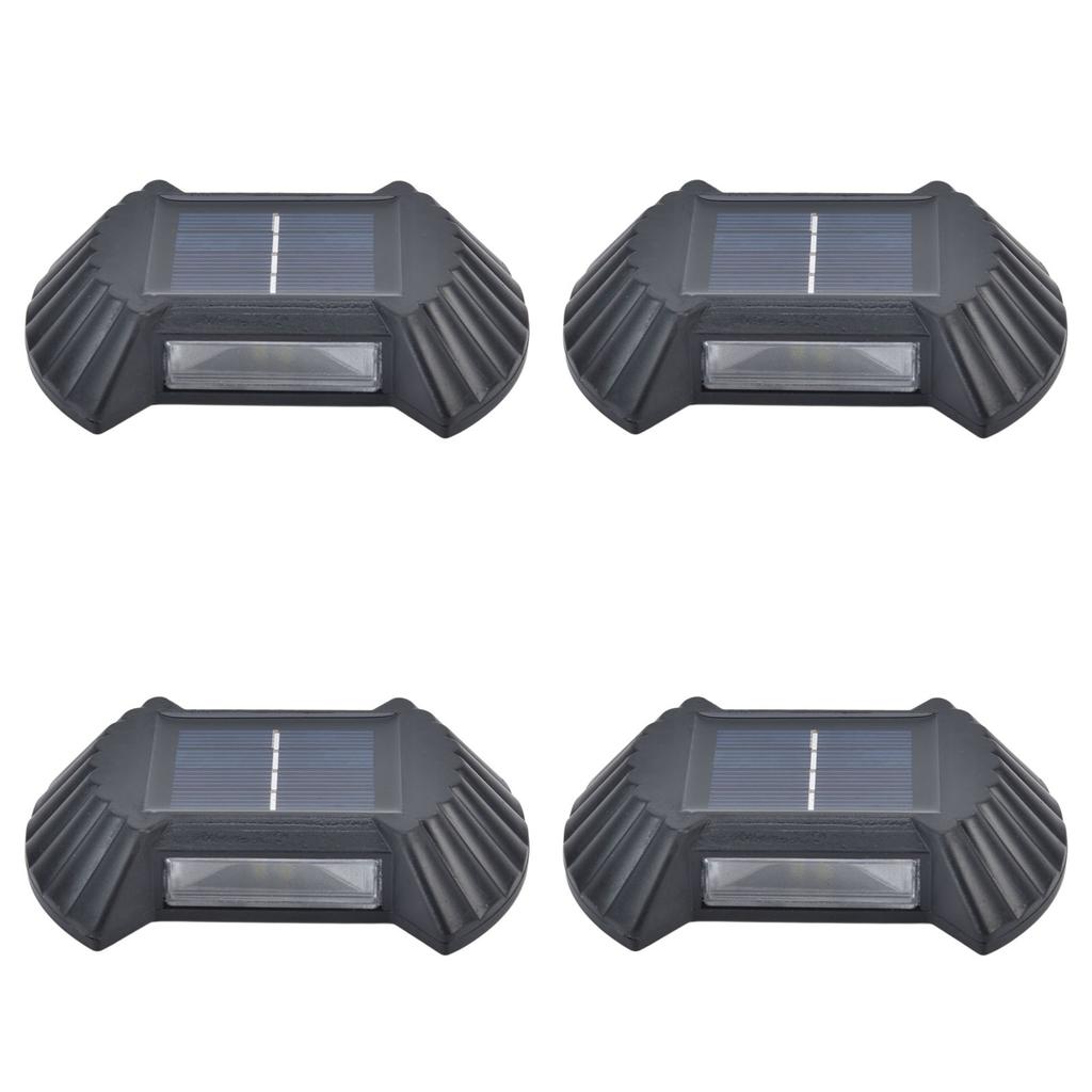 4 Sets Solar Wall Light Waterproof Multifunctional LED Solar Wall Light for Patio Yard Garden