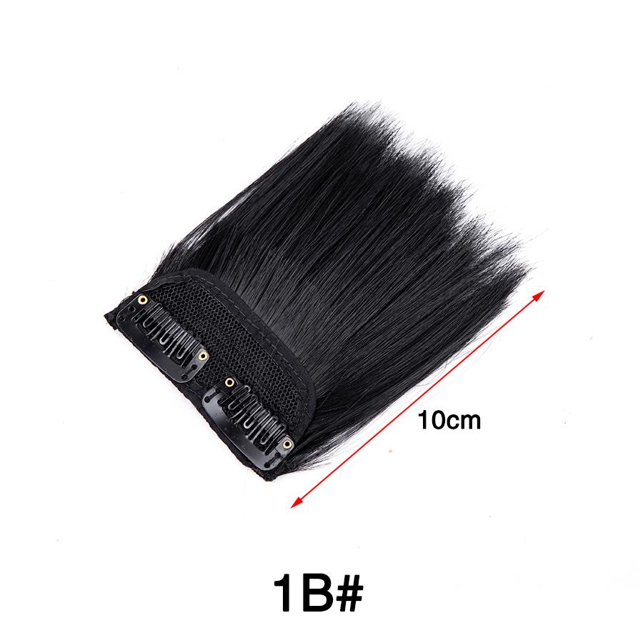 Синтетическая подушечка для волос, утолщающаяся пушистая натуральная подушечка для волос, цельная подушечка, невидимая бесследная заколка для наращивания волос для девочек и женщин