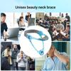 Складной шейный корсет для поддержки позвоночника, регулируемый, корректор осанки шеи вперед для студентов