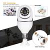 5MP E27 Bulb Surveillance 4X Digital Zoom Camera 2.4G 5G WiFi Wireless Baby Monitor Cameras AI Tracking Home Color Night Vision CCTV Cam