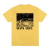Винтажная футболка Death Grips Exmilitary Классическая хлопковая мужская футболка Новая футболка Женские топы