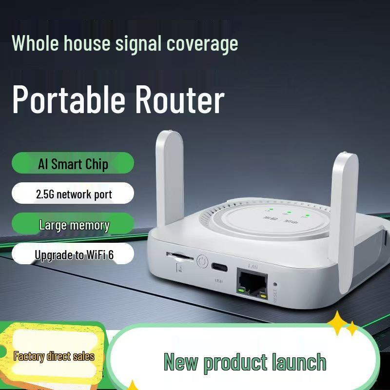 Yunnan CPE Wireless Router: Portable 4G/5G Network, WiFi 6, In-Car Use